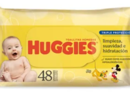 Huggies Toallita humeda triple accion